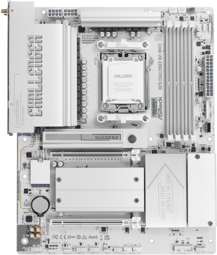 ASRock X870 Challenger WiFi White