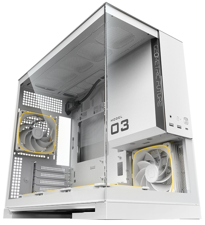 Geometric Future Model 3 White