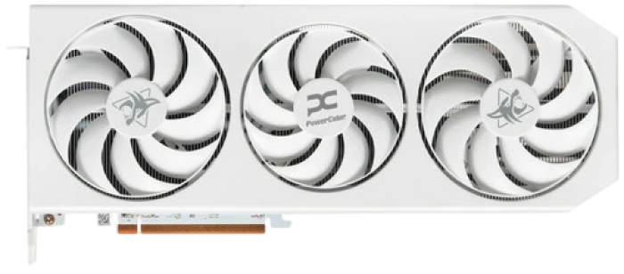 PowerColor AMD Radeon RX 9070 XT Hellhound Spectral White OC