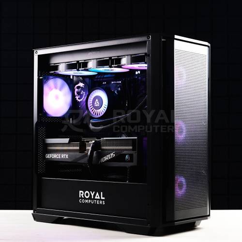 Вариант сборки ПК в корпусе Cougar Uniface X RGB